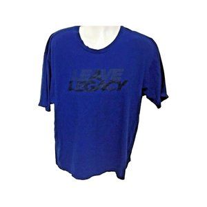 The Go To Tee Royal Blue TShirt T Shirt Sz 2X Cotton Mens Leave Legacy